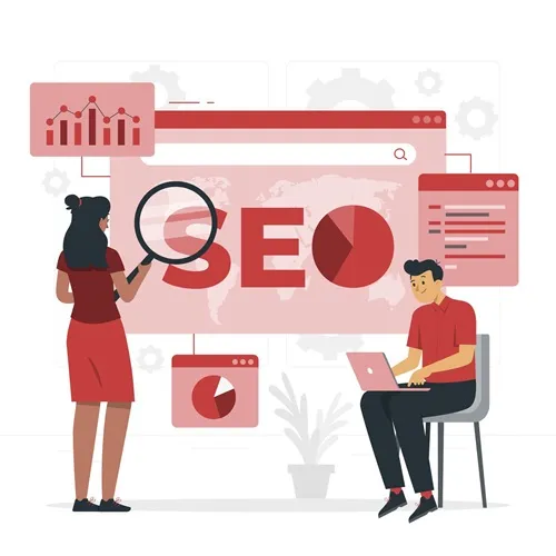 seo rotated e