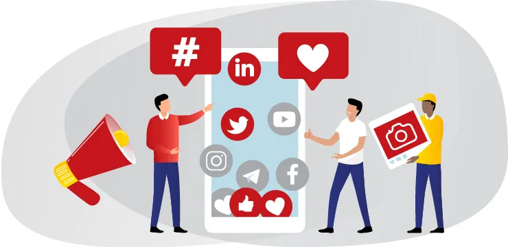 Social media advertising