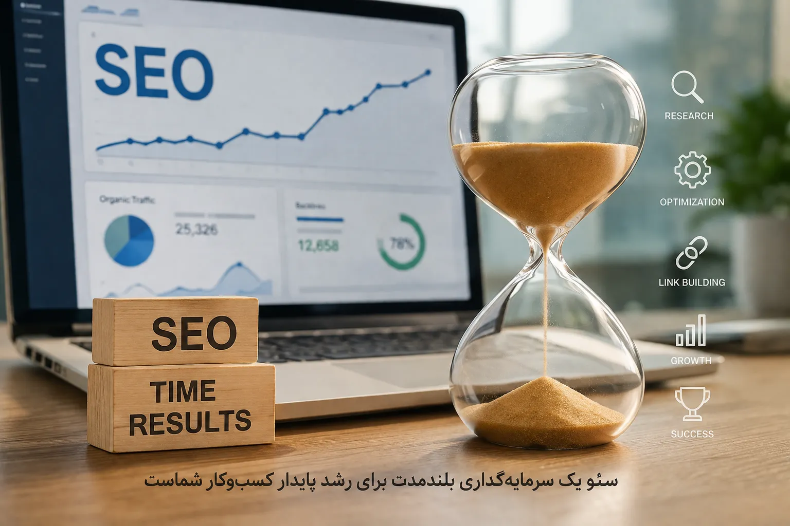 سئو چقدر زمان می‌برد؟