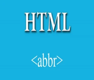 تگ abbr