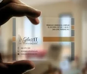Business card design.