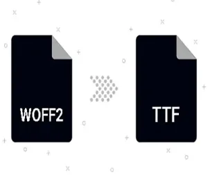 تبدیل فونت TTF به WOFF
