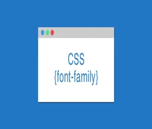 Font in css
