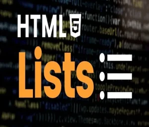لیست در html