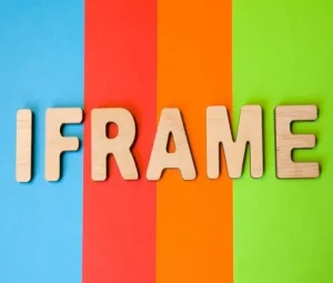 The iframe tag.