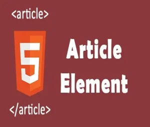 کاربرد تگ article در html