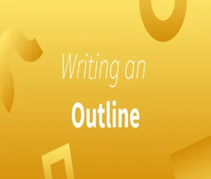 What does outline mean.