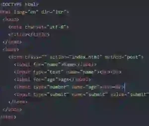ساخت فرم در HTML