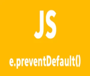 preventdefault در جاوا اسکریپت